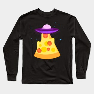 Pizza ufo. Long Sleeve T-Shirt